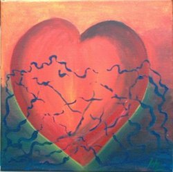 Das Herz gefesselt vom Verstand (50 x 50 - 49 €)