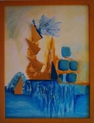 Metamorphose (40 x 30 - mit Rahmen 65 €)